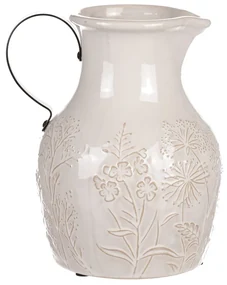 Vază/crafă Flores, 21 x 26 x 17 cm,  ceramică