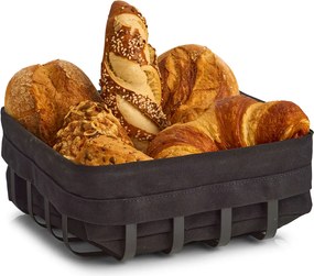 Cos metalic pentru paine, 22 x 22 cm