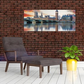 Tablou - Houses of Parliament din Londra (120x50 cm)