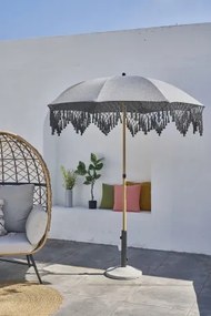 Umbrelă pentru exterior, structură aluminiu și pânză Olefină , UV 50 - Stil Boho