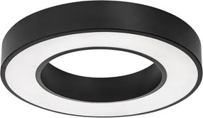 Rabalux 71361-LED Plafonieră CIRANO LED, 45W, 230V, 3000-6500K, Ø60 cm, negru, cu telecomandă