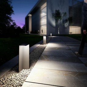 Lampa exterior moderna grafit cu led pentru gradina Chevalier