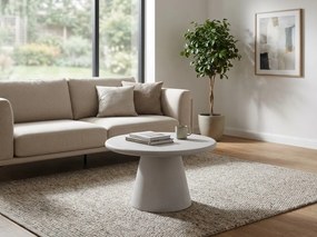 Masa de cafea rotunda CERES 60 x 40 cm, gri