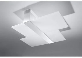 Plafonieră MASSIMO 2xE27/60W/230V alb/crom