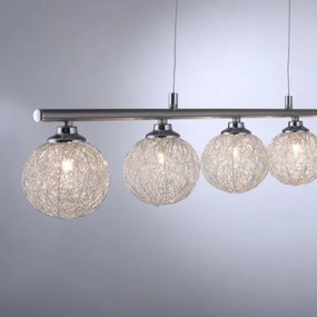 Lustră pe cablu WOMBLE 5xG9/28W/230V Paul Neuhaus 2790-55