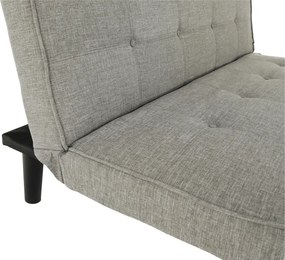 Canapea extensibilă, gri/negru, ZELDA NEW