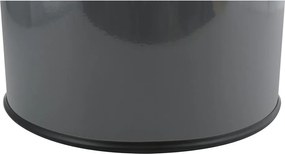 Coș de gunoi gri închis cu senzori de atingere din oțel 30 l – MSV