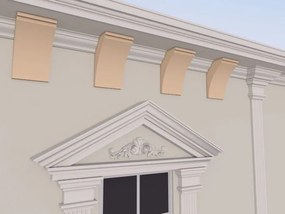 Consola decorativa de exterior FPC11 dimensiuni 400x250x250mm