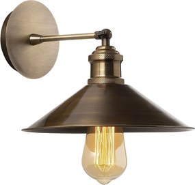 Lampa perete BERCESTE N 664, auriu, metal, 24x20 cm