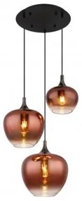 Suspensie 3 becuri E27 MAXY 15548-3HG Globo