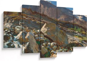 Tablou - John Singer Sargent, Simplon Pass, reproducere (150x105 cm)