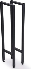 Set picior masa bar din metal,negru,83 cm,30679