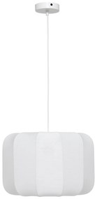 Lampă de tavan TOBIE cu abajur din bumbac, Ø 35 cm