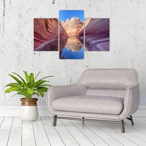 Tablou - valurile de Arizona (90x60 cm)