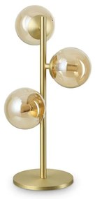 Veioza/Lampa de masa design modern Perlage tl3 alama/amber