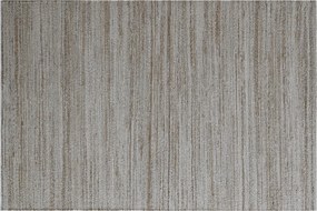 Covor din bumbac și iută țesut manual, antiderapant, bej natural, 140X200 cm, 1800 GSM, „Cotton Jute Carpet"
