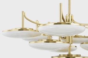 Candelabru LED, Sticla Gravata, Design LUX, Alama, Bregman