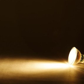 Set de 6 becuri LED GU10 3W 200lm 2200K