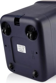 Resigilat: Cadita cu hidromasaj Medivon Hydro Foot Spa, 520W, 20L, 35-48°C, Mod Surf, Telecomanda, Lumina infrarosie, Afisaj, Albastru inchis / Auriu