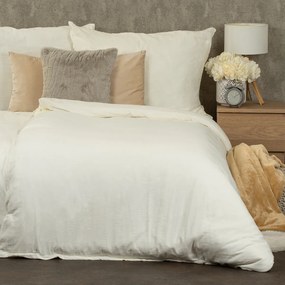 Lenjerie de pat Muselină 4Home Beige, 140 x 200 cm, 70 x 90 cm