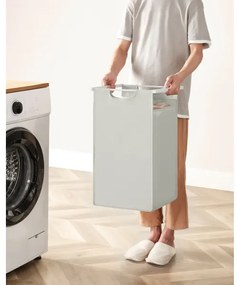 Coș pentru rufe REX alb