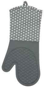 Set 2 mănuși din silicon bucătărie Wenko Oven Grey, gri