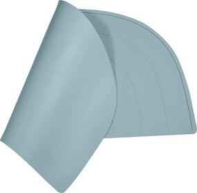 Suport din silicon pentru masă Kindsgut Rainbow, 48 x 25 cm, albastru