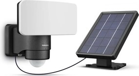Philips TYLUS LED 6W 3,7V 5000K IP44 lampă solară de perete cu senzor