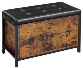 Pantofar VOREN maro/negru