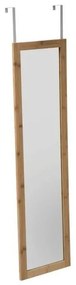 5five - Oglindă suspendată pentru ușă DOOR 110x30 cm bambus