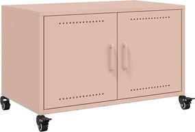 vidaXL Dulap TV, roz, 68x39x43,5 cm, oțel