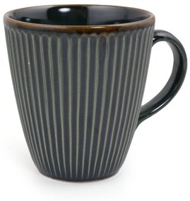 Căni verde-închis 6 buc. din ceramică 0.3 l – Hermia