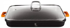 Tigaie grill cu capac Granit Diamond Line BerlingerHaus BH 1441