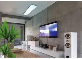 Plafonieră LED RGBW dimabilă Eglo 98767 SALOBRENA-B LED/32,5W/230V 120x30 cm + telecomandă