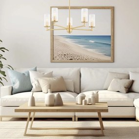 Candelabru elegant realizat din alama Hampton 5L
