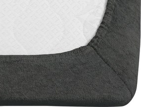 Cearsaf frotté MOLTON antracit 90 x 200 cm