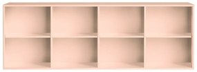 Bibliotecă roz-deschis suspendată 176x61x42 cm Mistral – Hammel Furniture
