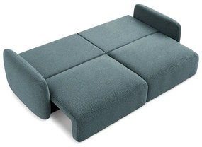 Canapea turcoaz extensibilă/cu spațiu de depozitare 238 cm Kalena – Makamii