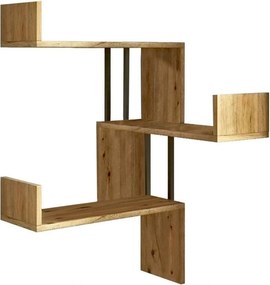 Raft VG17 - A, stejar, PAL melaminat, 60x60x109 cm