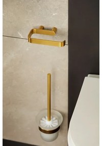 Suport de hârtie igienică KFA Armatura 864-022-31 oțel inoxidabil/auriu