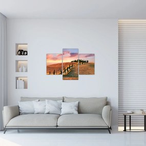 Tablou - Casa pe deal Toscana, Italia (90x60 cm)