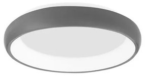 Plafoniera LED moderna design slim Ã41cm ALBI gri NVL-8105615