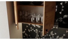 Set de bucătărie CLAIRE 180 cm, stejar craft