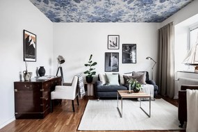 Fototapet, Porcelain, Blue, Rebel Walls