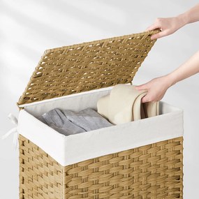 Coș de rufe din plastic 45,5 x 32 x 61 cm