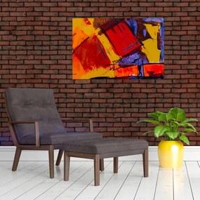 Tablou cu abstracție (90x60 cm)