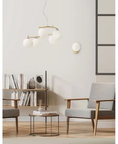 Lustră pe cablu VOLLEY 5xE14/28W/230V auriu Redo 01-2719