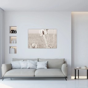 Tablou - Ciulinul în timpul iernii (90x60 cm)