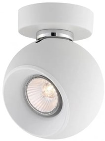 Plafoniera moderna tip spot Tore 1L alba NVL-665001
