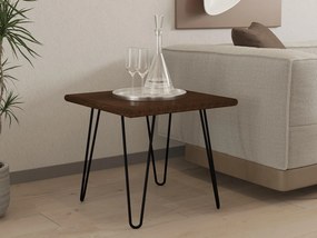 Măsuță de cafea Nukone (nuc + negru). Promo -27%. 1093195